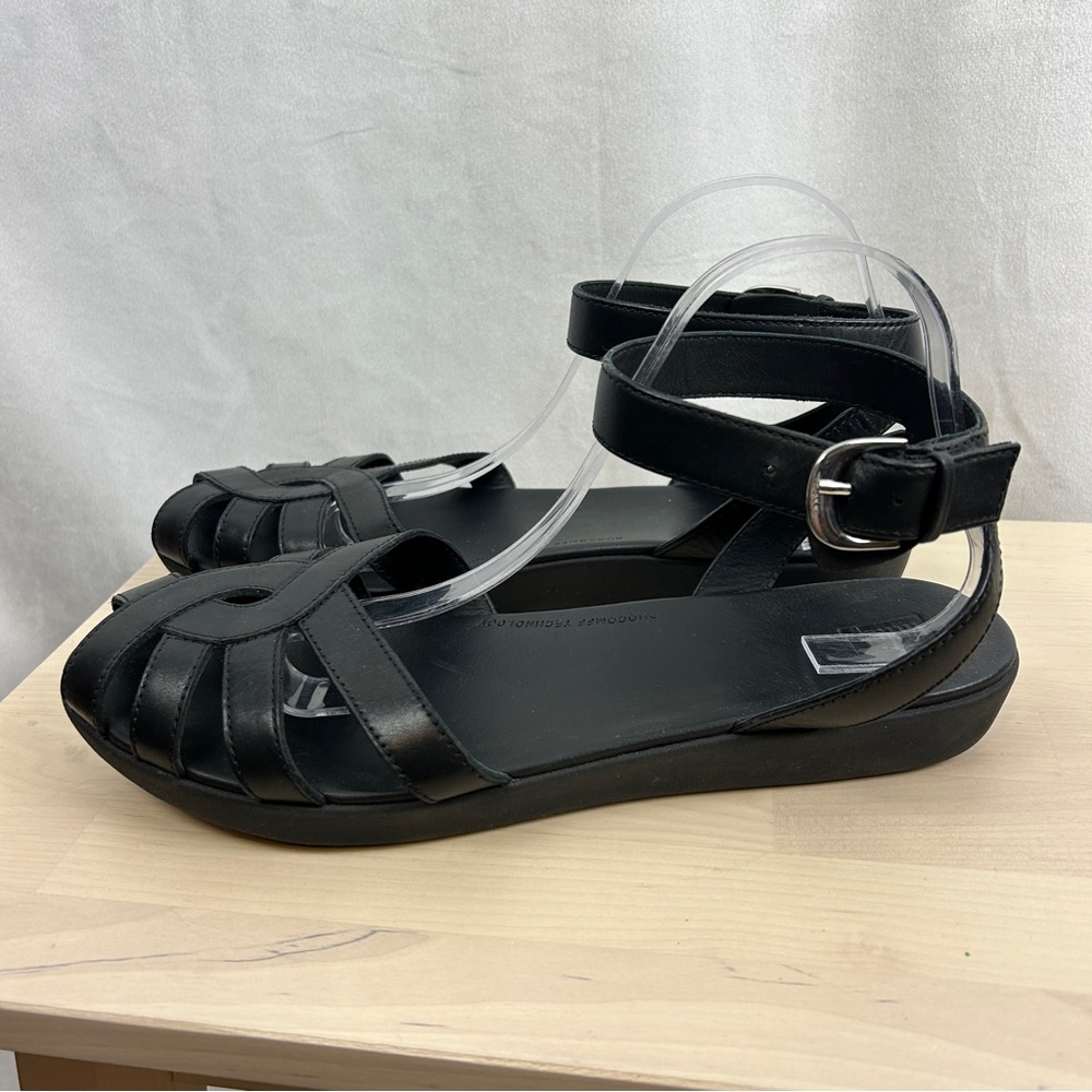 Black Strappy Sandals